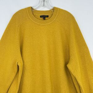 Banana Republic Men’s Knit Sweater Crew Neck Mustard Size 2XL
